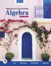 Beginning and Intermediate Algebra 8th