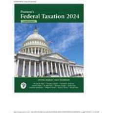 Pearson's Federal Taxation 2024 Comprehensive -- MyLab Accounting with Pearson eText Access Code 