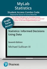 MyLab Statistics with Pearson eText (up to 18-weeks) Access Code for Statistics