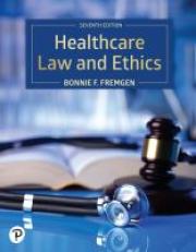 Healthcare Law and Ethics 7th