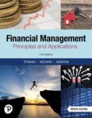 Financial Management : Principles and Applications 