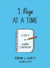 1 Page at a Time (Blue) : A Daily Creative Companion