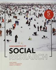 Fundamentals of Social Research 5th