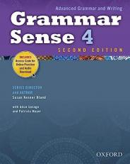 Grammar Sense 4 Student Book with Online Practice Access Code Card