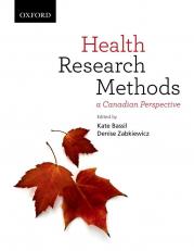 Health Research Methods: A Canadian Perspective 