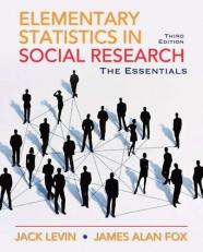 Elementary Statistics in Social Research: Essentials 3rd