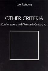 Other Criteria : Confrontations with Twentieth-Century Art