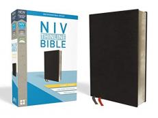 NIV Thinline Bible Indexed Red Letter Edition [Giant Print, Black] 