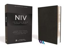 NIV Thinline Bible Premier Collection [Large Print, Black] 