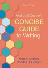 Axelrod and Cooper's Concise Guide to Writing 6th