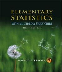 Elementary Statistics Teacher Edition with Multimedia Study Guide 10th