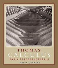 Thomas' Calculus Early Transcendentals 11th