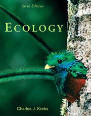 Ecology : The Experimental Analysis of Distribution and Abundance 6th