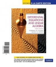 Differential Equations and Linear Algebra, Books a la Carte Edition 3rd