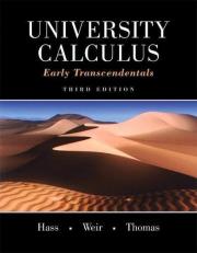 University Calculus : Early Transcendentals 3rd