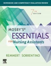 Mosby's Essentials For Nursing Assist. -workbook 7th