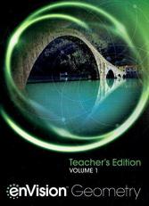 enVision Geometry, Teacher's Edition, Volume 1, 9780328931866, 0328931861, 2018 