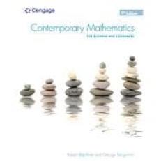 Contemporary Mathematics for Business and Consumers - Webassign 9th