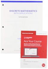 Bundle: Discrete Mathematics with Applications, Loose-Leaf Version, 5th + WebAssign, Single-Term Printed Access Card