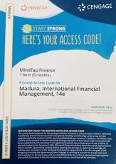 International Financial Management - MindTap 14th