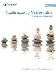 Bundle: Contemporary Mathematics for Business and Consumers, Loose-Leaf Version + WebAssign Printed Access Card for Brechner/Bergeman's Contemporary Mathematics for Business and Consumers, Single Term 9th