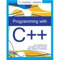 MindTap for McMullen/Matthews/Parson's Programming with C++, 1st Edition [Instant Access], 2 terms