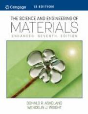 Science and Engineering of Materials, Enhanced -WebAssign 7th