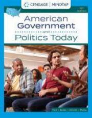 American Government and Politics Today-MindTap 19th