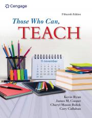 Those Who Can, Teach - With MindTap 15th