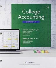 Bundle: College Accounting, Chapters 1-27, Loose-Leaf Version, 23rd + CNOWv2, 1 Term Printed Access Card