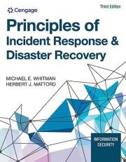 Principles of Incident Response and Disaster Recovery 3rd