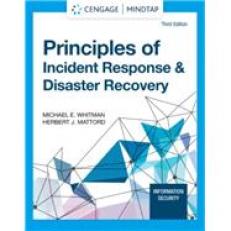 Principles of Incident Response and Disaster Recovery -MindTap Access Card 22nd