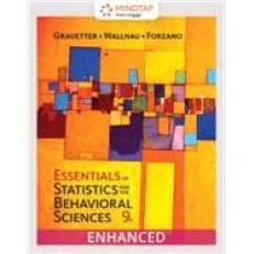 Essentials of Statistics for the Behavioral Sciences - MindTap (2 Term)