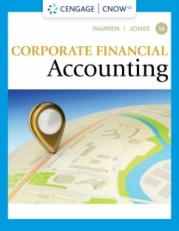 CengageNOWv2 for Warren/JonesÃ° Corporate Financial Accounting, [Instant Access], 1 term