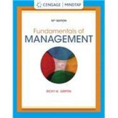 Fundamentals of Management - MindTap 10th