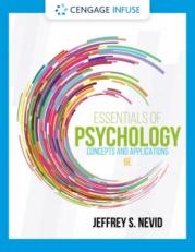 Cengage Infuse for Nevid's Essentials of Psychology: Concepts and Applications, 6th Edition [Instant Access], 1 term