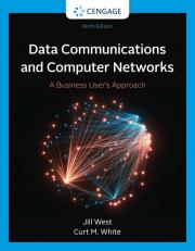 Data Communication and Computer Networks: A Business User's Approach 9th