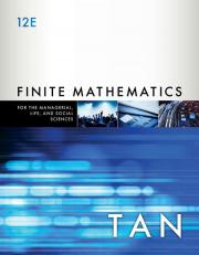 Finite Mathematics for the Managerial, Life, and Social Sciences 12th