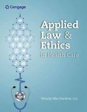 Applied Law and Ethics in Health Care 