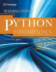 Readings from Python Fundamentals 