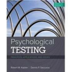 Psychological Testing - Mindtap (1 Term)