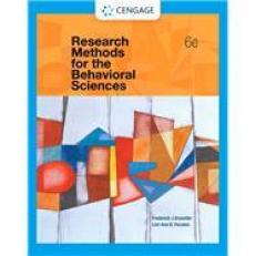 Enhanced MindTap for Research Methods for the Behavioral Sciences 6th