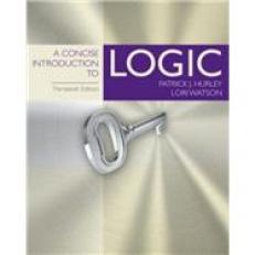 Concise Introduction to Logic - WebAssign Access 13th