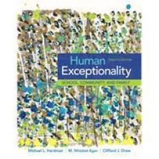 Human Exceptionality : School, Community, and Family 12th