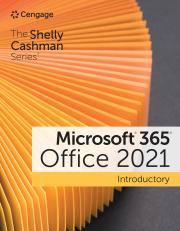 Shelly Cashman Series Microsoft 365 & Office 2021 Introductory 1st