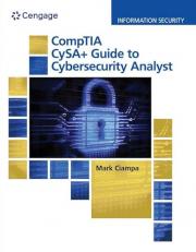 CompTIA CySA+ Guide to Cybersecurity Analyst -MindTap Access Card 2nd