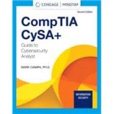 CompTIA CySA+ Guide to Cybersecurity Analyst (CS0-002) -MindTap Access Card 2nd