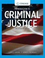 Introduction to Criminal Justice 17th