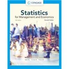 Statistics for Management and Economics - MindTap (2 Term)