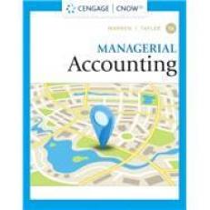 Managerial Accounting - CengageNow (1 Term)